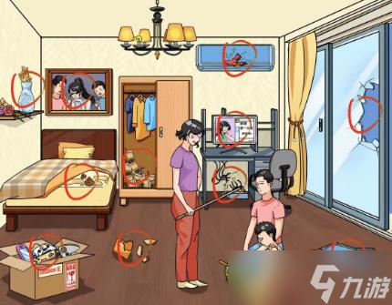 疯狂梗传妈妈生气关卡通关攻略：找茬全解析