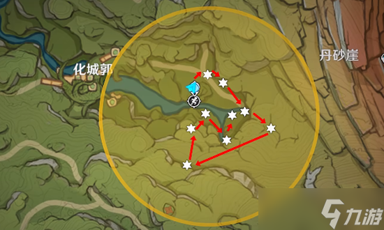 原神藏宝地5第一个宝箱位置介绍
