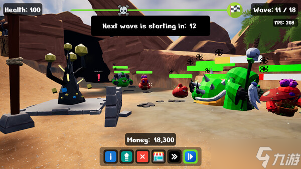 3D塔防游戏《Elemental Rush》在Steam商店正式上架