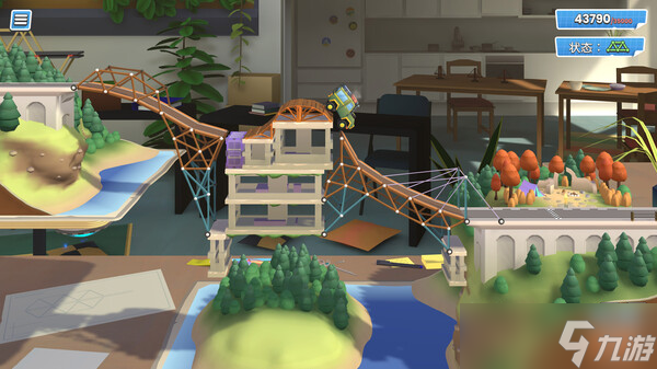 物理解密游戏《Bridge Constructor Studio》7月17日在Steam商店正式上架