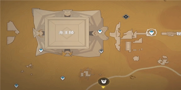 原神沙漠地灵龛具体在什么位置