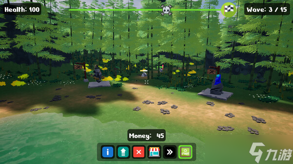 3D塔防游戏《Elemental Rush》在Steam商店正式上架