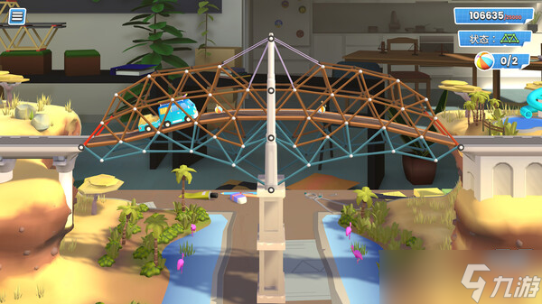 物理解密游戏《Bridge Constructor Studio》7月17日在Steam商店正式上架