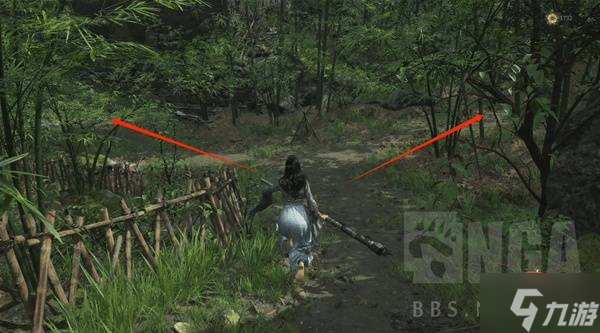 《明末渊虚之羽》摩崖像到含光禅院跑图路线