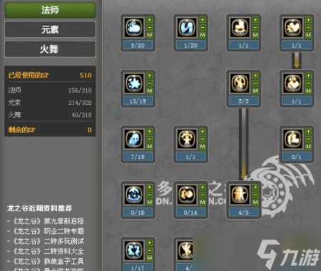 龙之谷术元素师技能加点策略是什么？