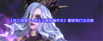 地下城堡4骑士与破碎编年史蕾妮塔怎么打