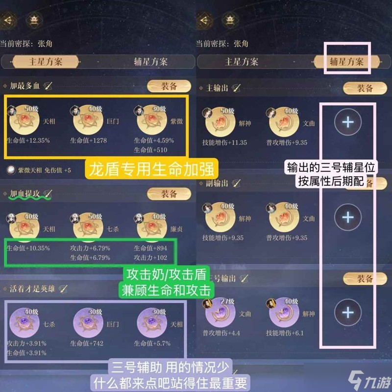 如鸢密探星石搭配方案 密探命盘怎么搭配星石
