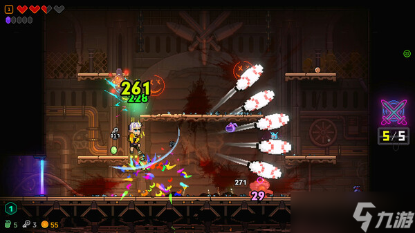 动作Roguelike游戏《霓虹深渊2》登陆Steam平台