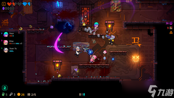 动作Roguelike游戏《霓虹深渊2》登陆Steam平台