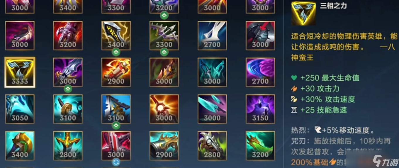 <a id='link_pop' class='keyword-tag' href='https://www.9game.cn/lolsy/'>英雄联盟手游</a>执法官装备怎么出