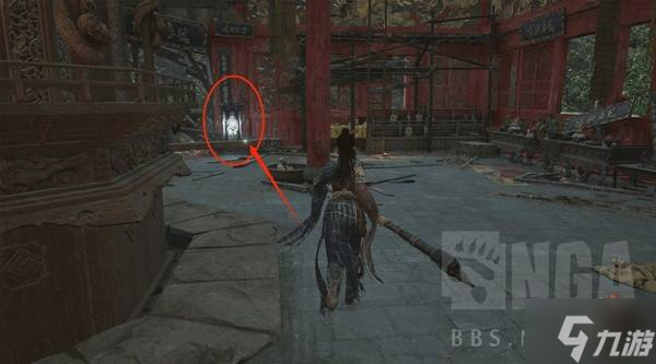 《明末渊虚之羽》含光禅院到蜀王祠跑图路线