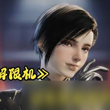 解限机黑发御姐捏脸数据怎么分享