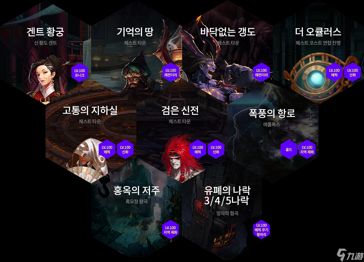 《DNF》神话装备获取地点介绍