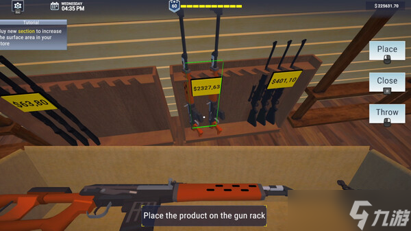 军武商店模拟游戏《Gun Center Simulator》7月21日在Steam正式发售