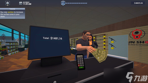 军武商店模拟游戏《Gun Center Simulator》7月21日正式登陆Steam平台