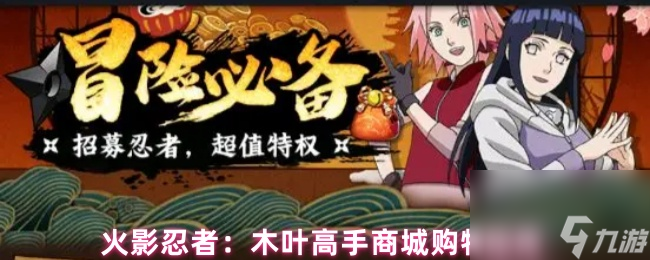 火影忍者：木叶高手商城购物指南
