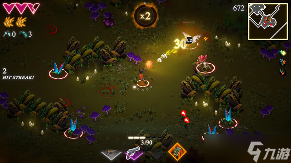 《KILLBEAT》7月22日Steam正式发售 俯视角Rogue射击新作