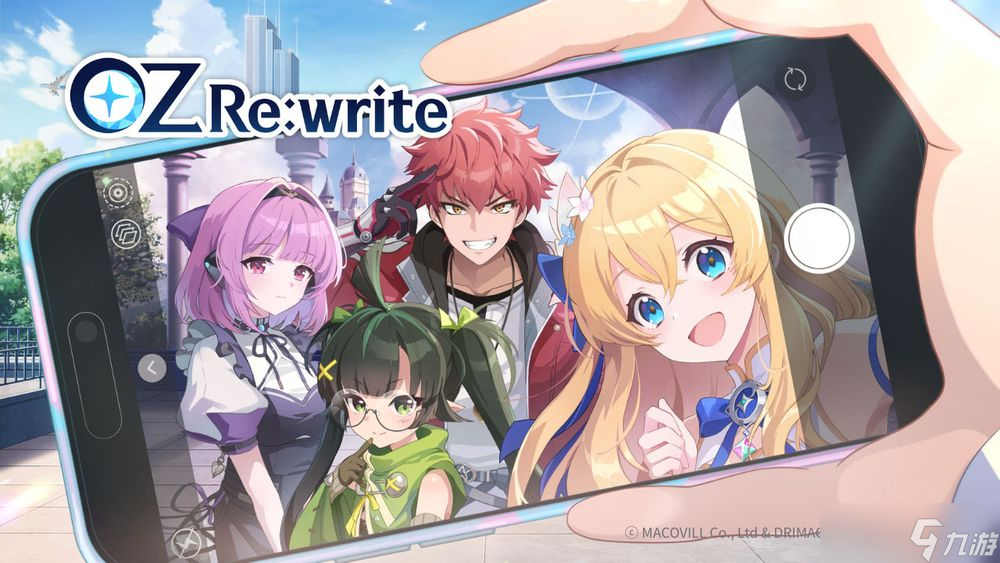 《OZ Re:write》释出玩家创造角色「乙姬」主视觉图及新宣传影片VOCALOID 联动企划启动 8.19上线