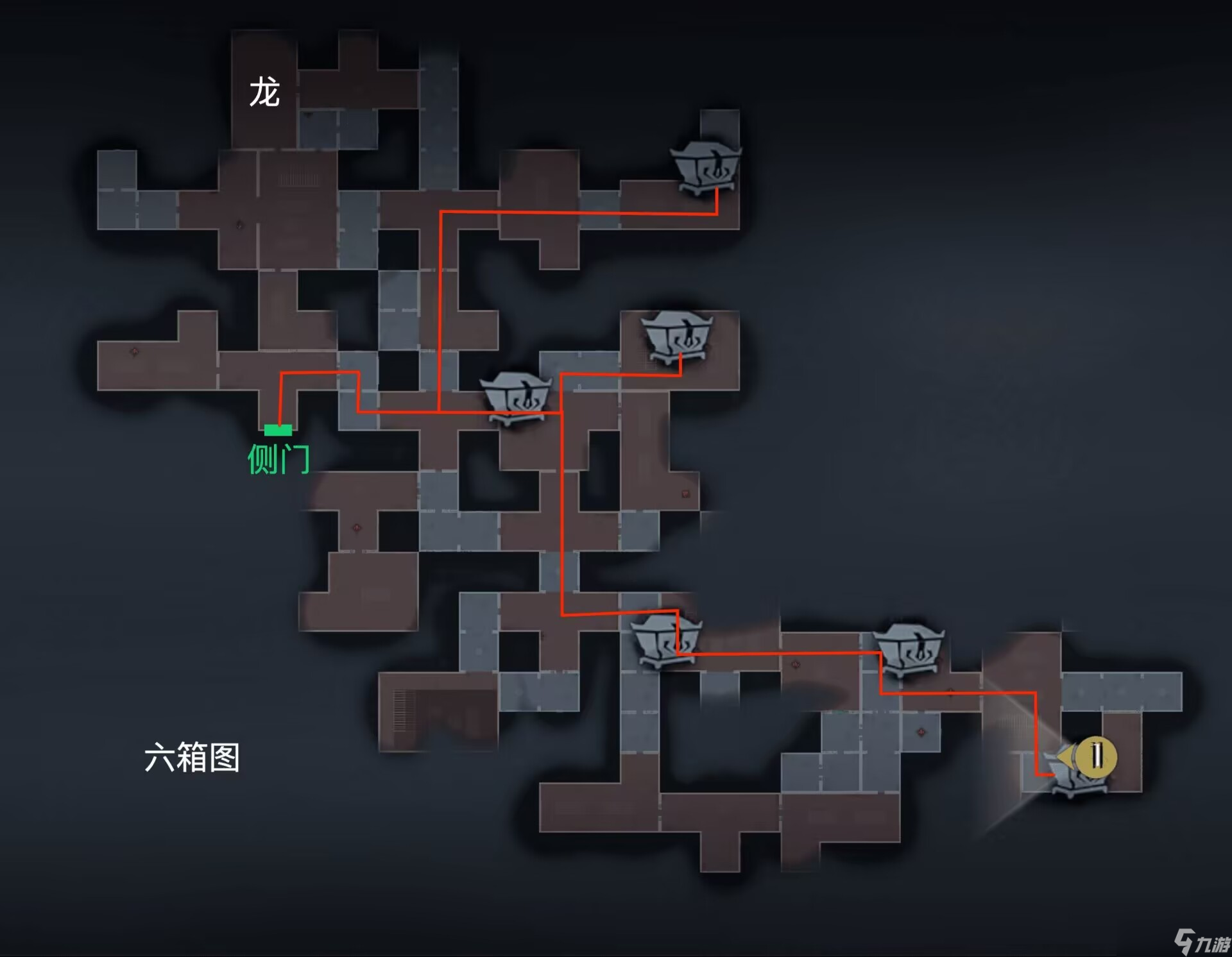 超自然行动组精绝古城极限T型全地图小抄