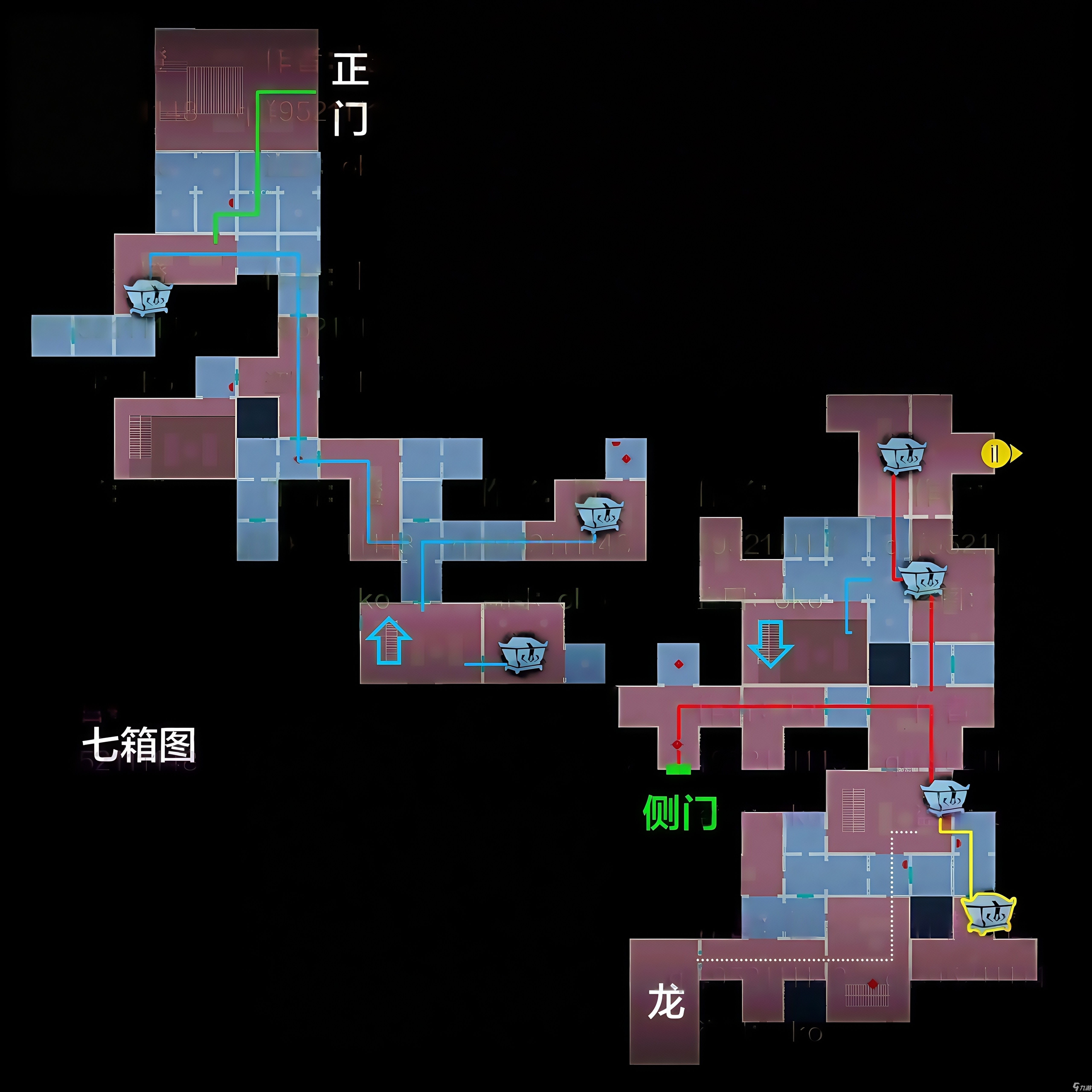 超自然行动组精绝古城极限T型全地图小抄