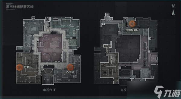 暗区突围无限各地图黑市终端点位大全