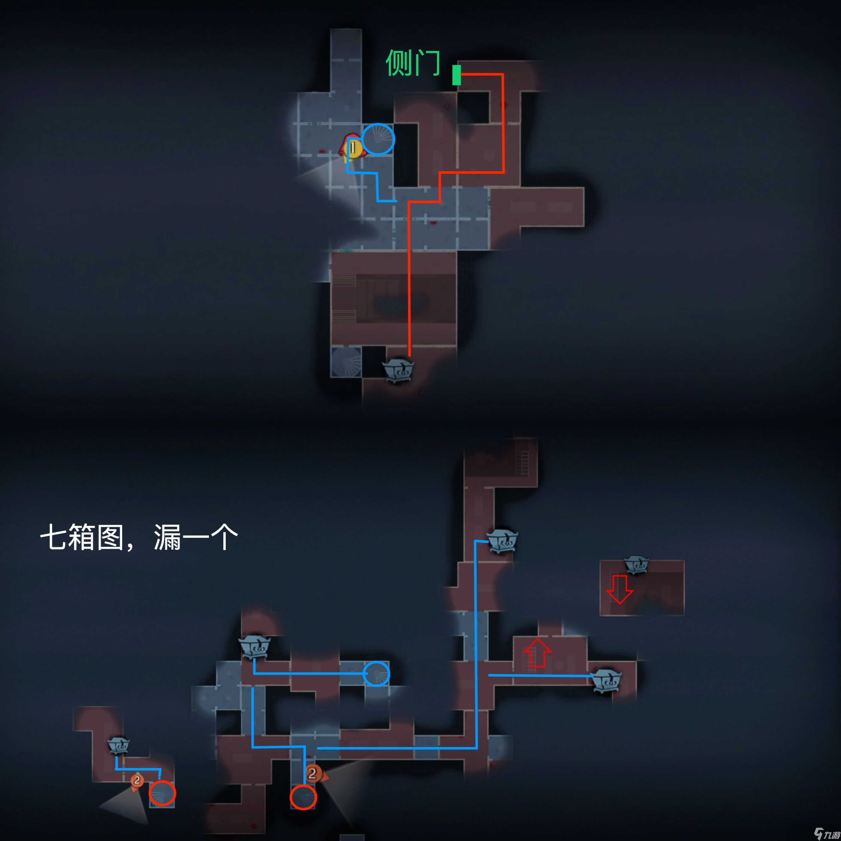 超自然行动组精绝古城极限T型全地图小抄