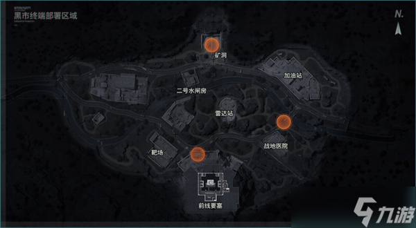 暗区突围无限各地图黑市终端点位大全