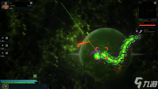 俯视角太空射击游戏《深空涡旋 Star Vortex》7月28日登陆Steam平台