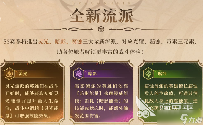 龙息神寂s3赛季介绍 龙息神寂s3赛季有什么