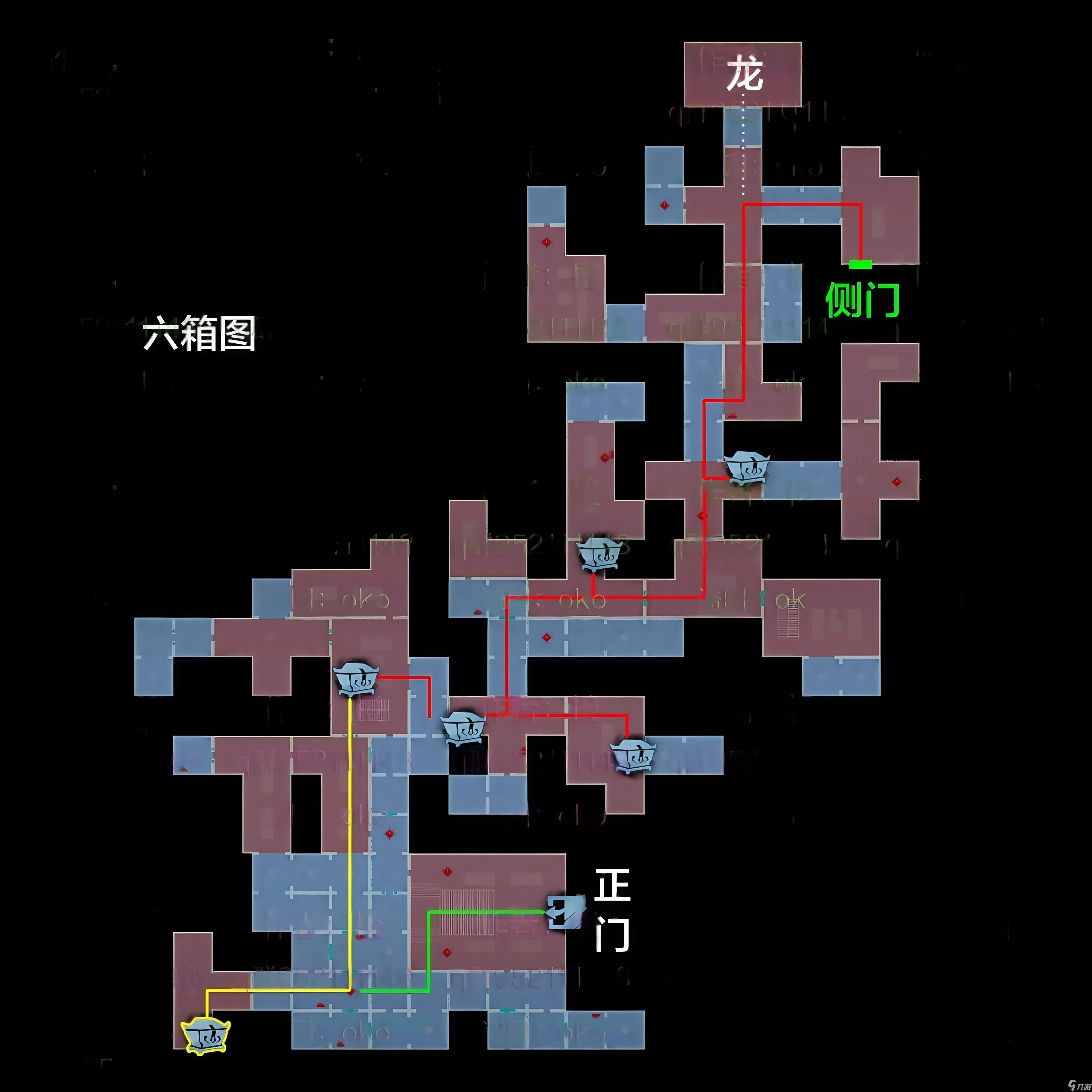 超自然行動(dòng)組精絕古城極限L型全地圖小抄
