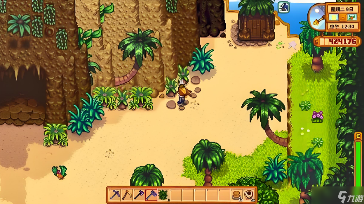 <a id='link_pop' class='keyword-tag' href='https://www.9game.cn/xlgwy/'>星露谷物语</a>姜岛水晶洞在哪