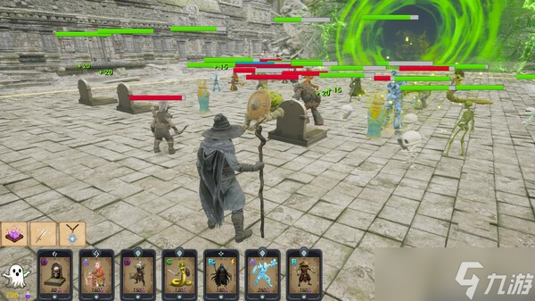 3D版类pvz的策略塔防游戏《灵魂盛宴》7月25日上架Steam商店