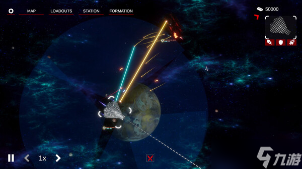 2D太空艦隊(duì)策略游戲《Space Menace 2》7月26日上架Steam商店