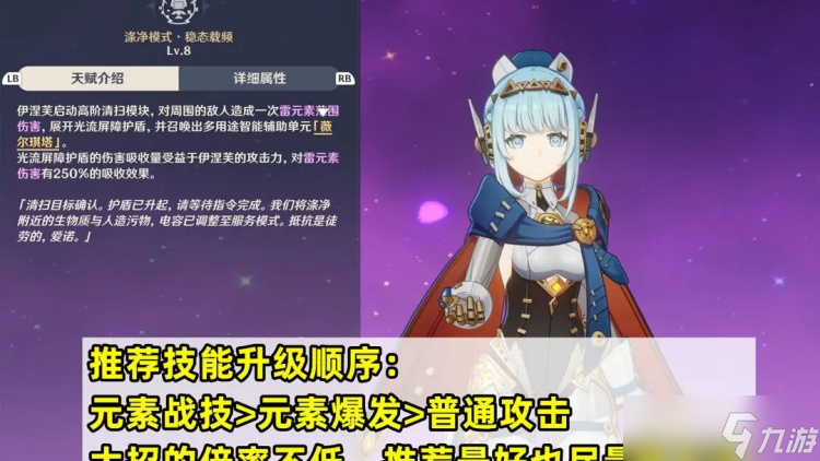 原神5.8伊涅芙月感电怎么配队