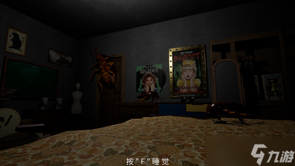 心理恐怖游戏《幻想症》在Steam正式发行