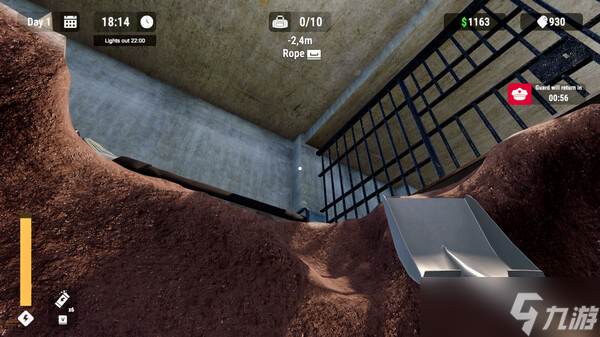 《Prison Escape Simulator: Dig Out》7月25日发售 逃离监狱模拟登陆Steam