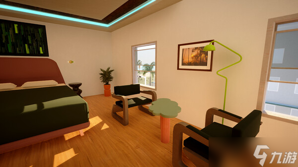 酒店管理新作《Miami Hotel Simulator》7月24日在Steam开启