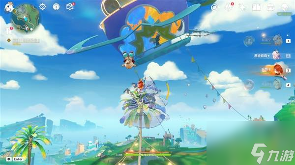 《原神》5.8版本悠悠度假村火神瞳位置分布