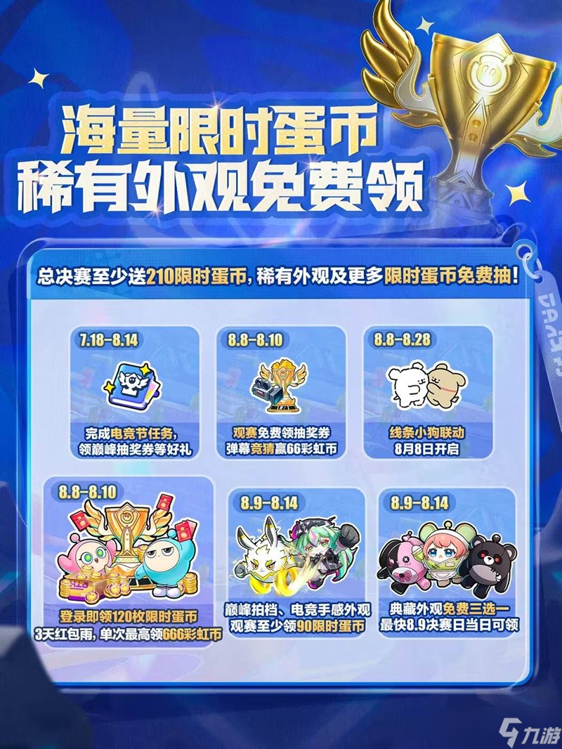蛋仔派对全国总决赛有哪些活动 总决赛福利前瞻一览
