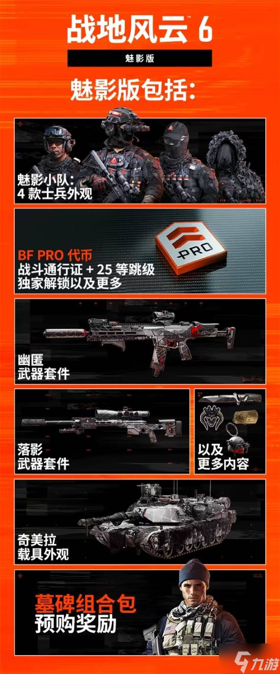 你预购了吗？《战地6》上架Steam商店 预购奖励超丰富!