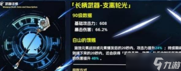 原神5.8新五星武器支离轮光强度