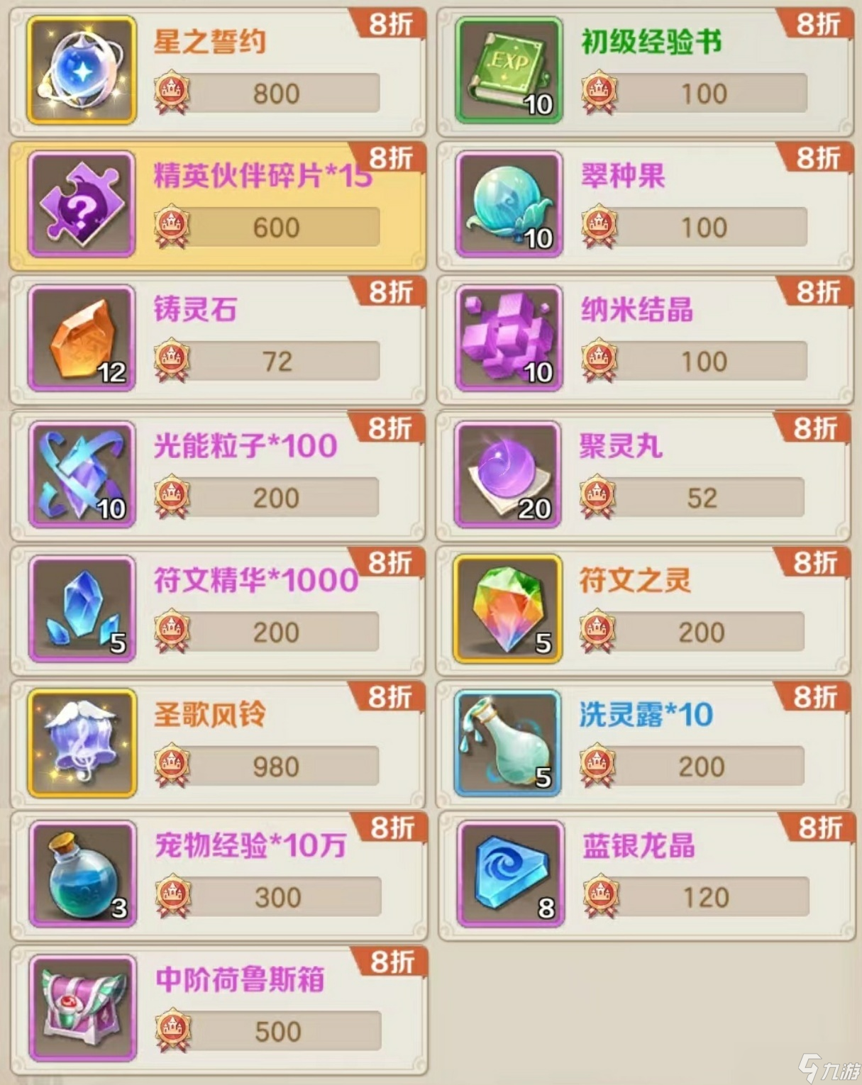 云上城之歌云上勋章的获取与规划使用