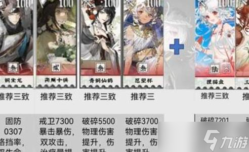 物华弥新2.2上配队攻略