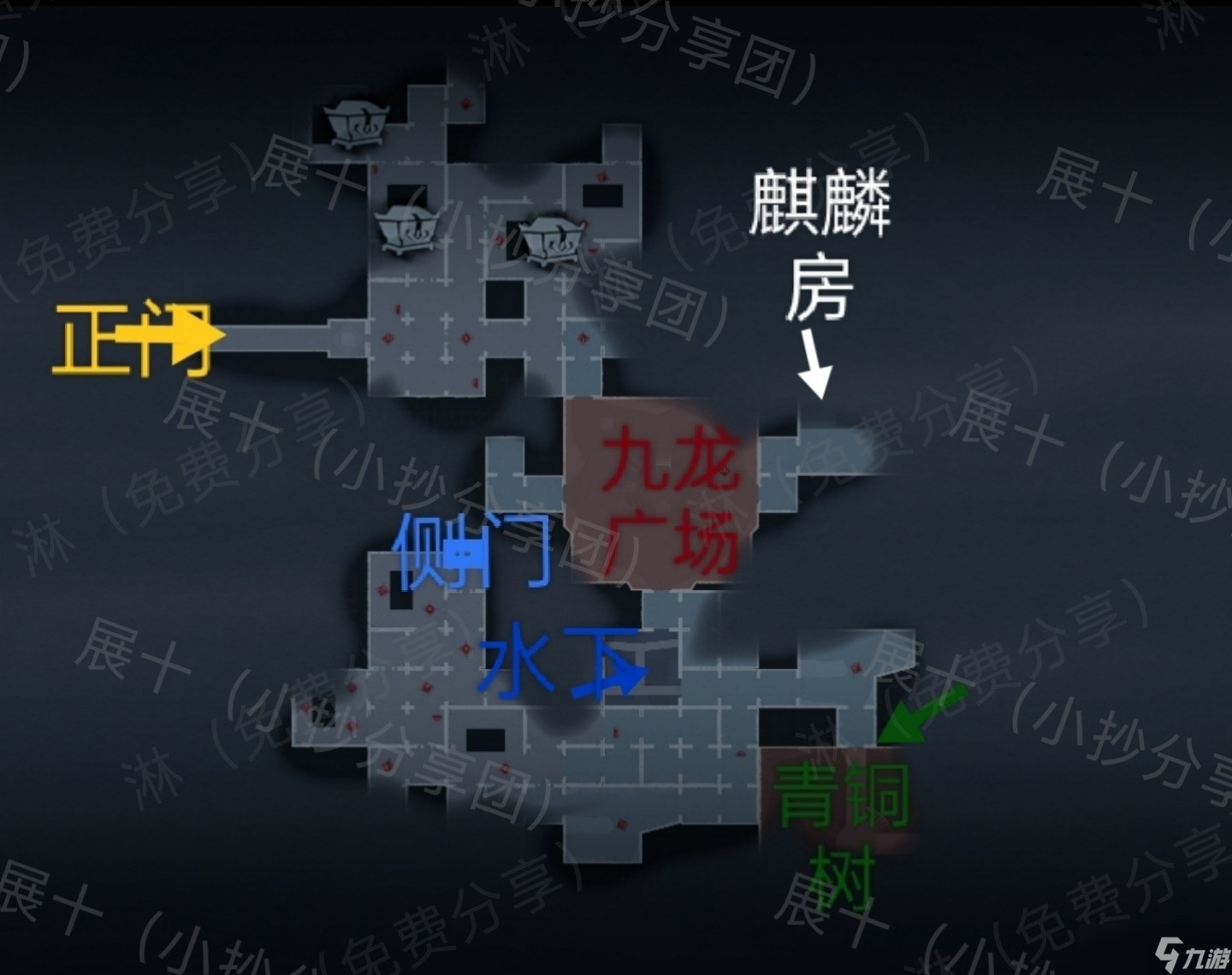超自然行动组昆仑秘境噩梦地图小抄找青铜树攻略