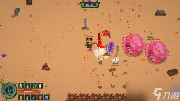自动射击新作《Nora and Frank》8月2日正式登陆Steam商店