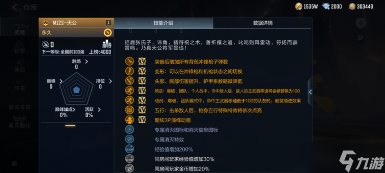 叱咤风雷动符扬霹雳鸣，CF手游猛攻神器M12S-天公上线赏金令！