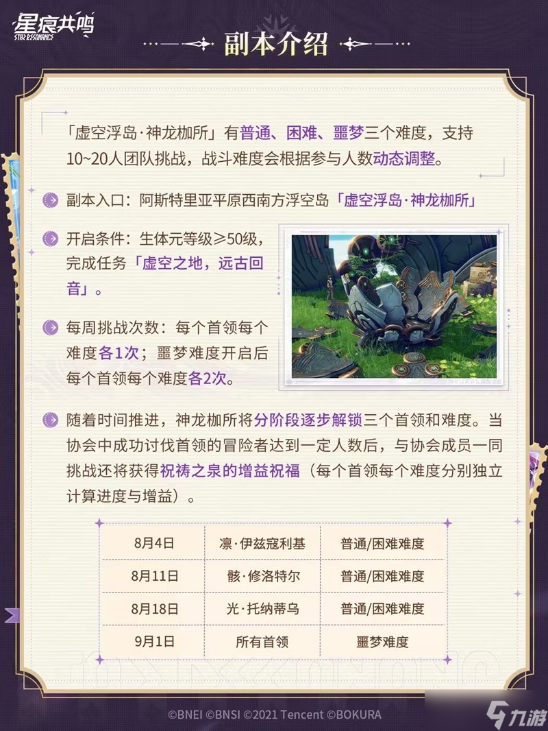 星痕共鸣神龙枷所奖励有哪些 神龙枷所挑战奖励介绍