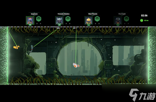 2D横向反应竞速游戏《Swing Into Zero-G》在Steam正式上线