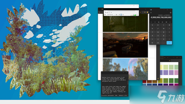 桌面游戏《Desktop Forest》在Steam商店正式上架