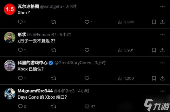 《往日不再》或登Xbox？Bend工作室神秘推文引热议